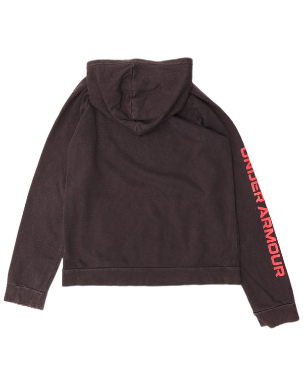 Under Armour Boys hættetrøje 13-14 år XL Sort