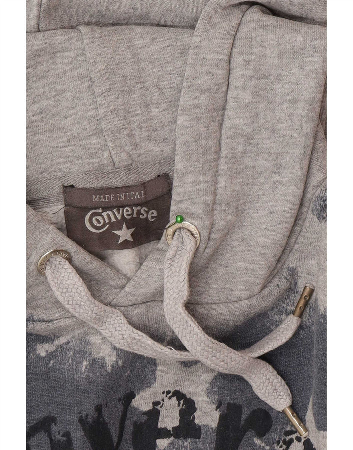 Converse Grafisk hættetrøje til mænd mellemgrå