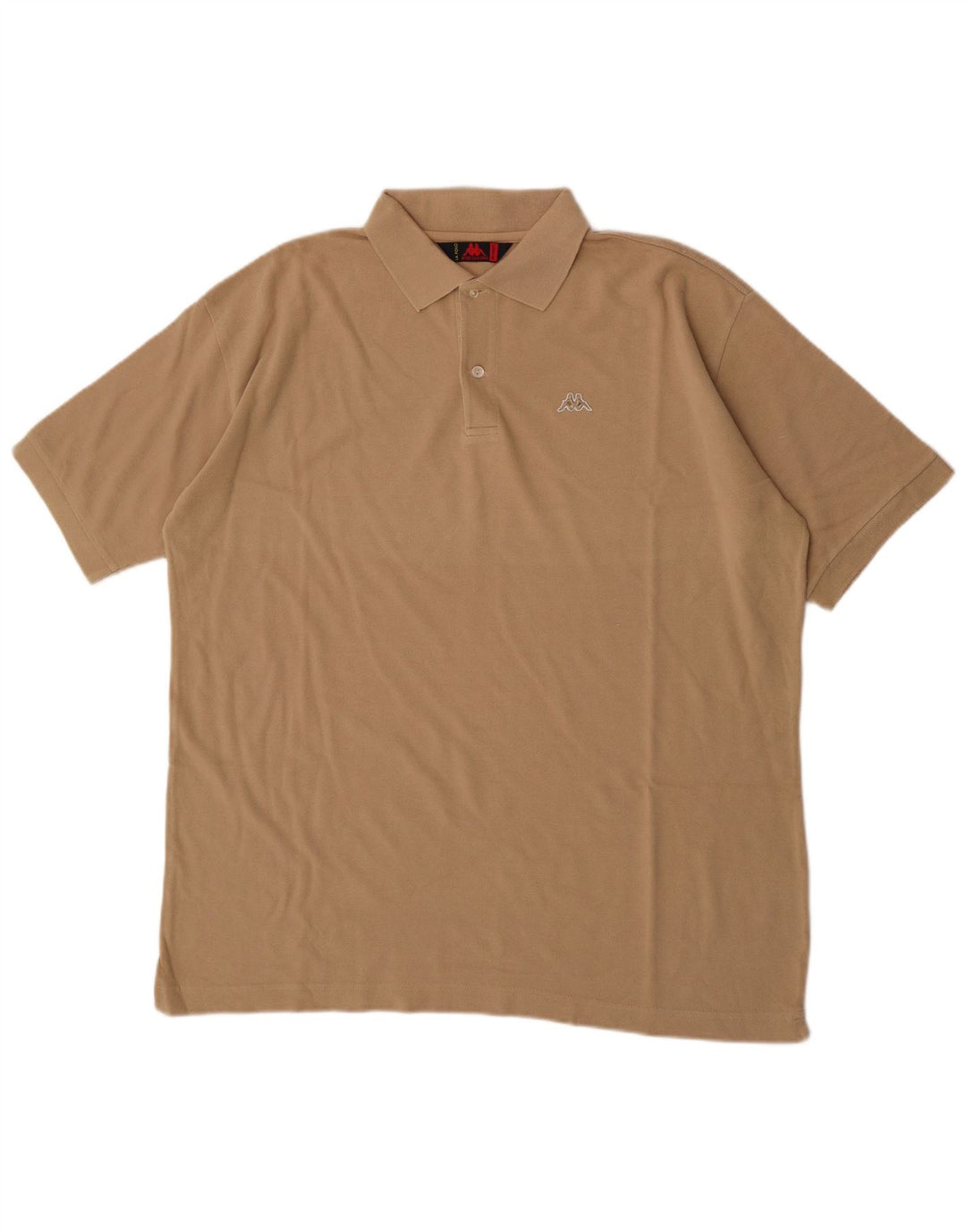 Kappa herre poloshirt 2XL beige bomuld