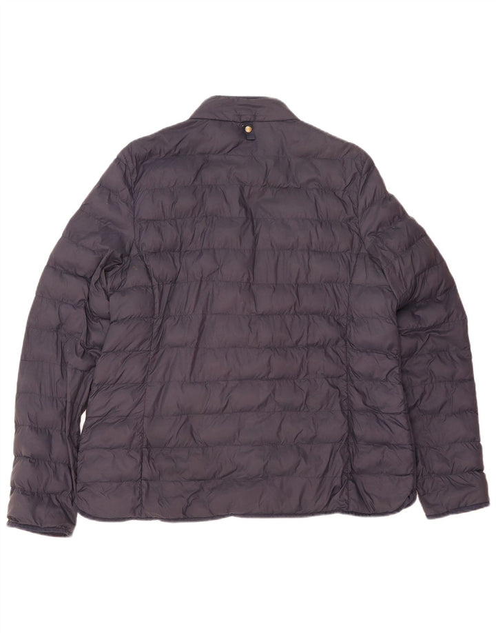 Barbour Dame Liner Polstret Jakke UK 18 XL Navy Blue