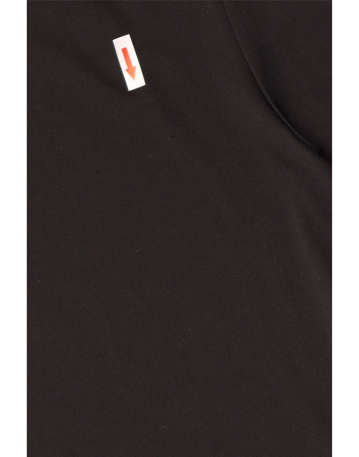 Adidas Herre Climalite Polo Shirt Stor sort polyester