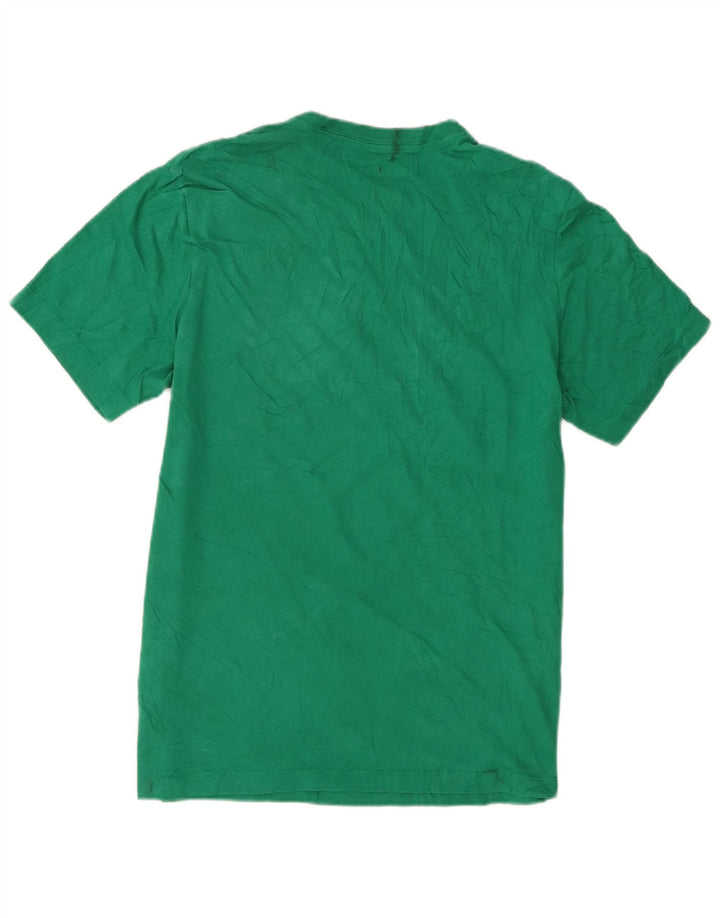 Nike T-shirt top mellem grøn bomuld til mænd