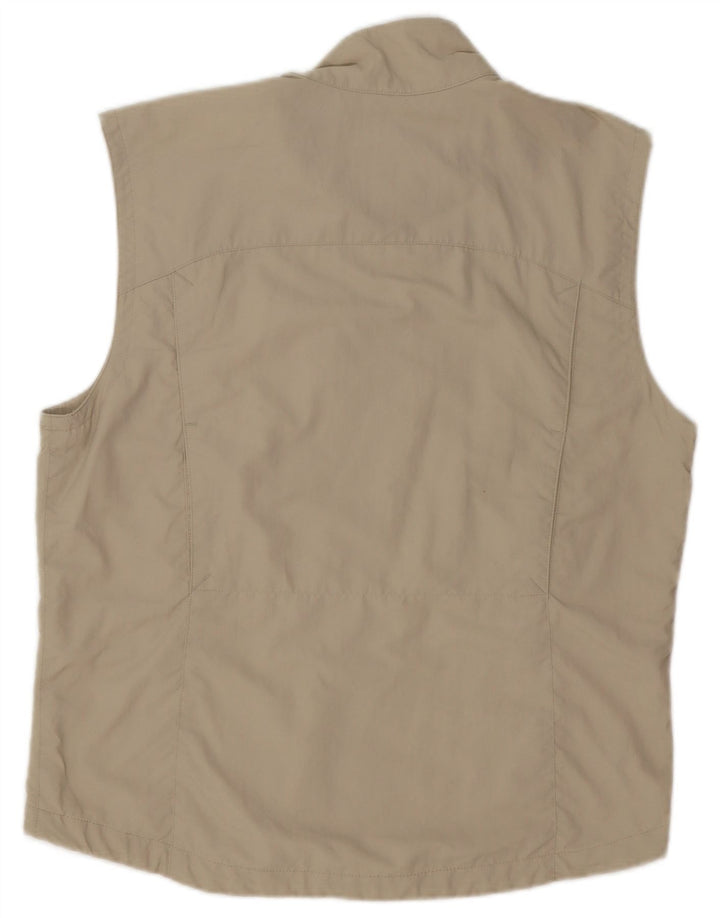 Jack Wolfskin Herre ærmeløs træningsdragt Topjakke UK 36/38 Medium Beige