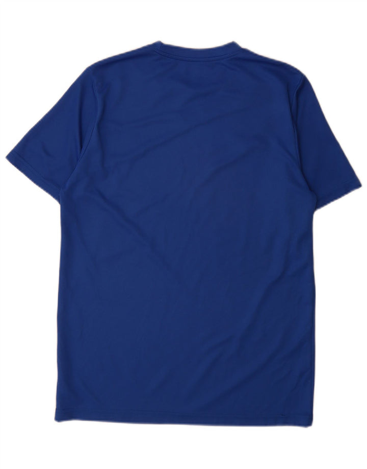 Puma Herre T-Shirt Top Lille Blå Colourblock
