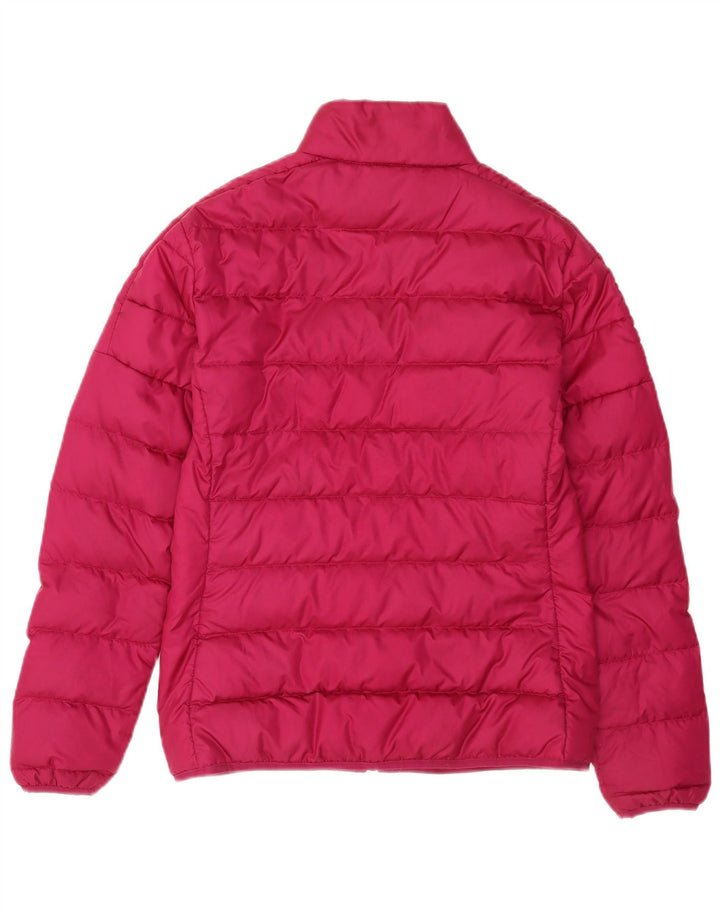 Adidas polstret jakke til kvinder UK 8/10 Small Pink Polyester