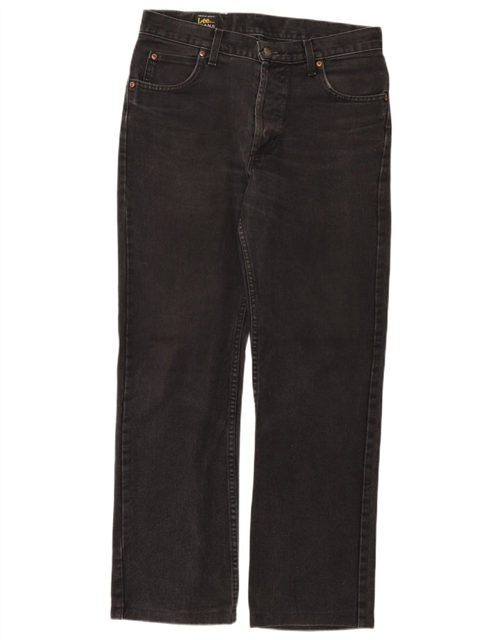 Lee Straight Jeans til mænd W32 L30 Sort
