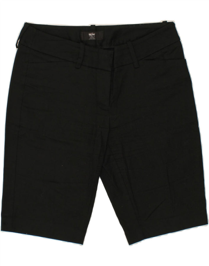 MOSSIMO Womens Casual Shorts US 4 Small W30  Black Cotton Vintage Mossimo and Second-Hand Mossimo from Messina Hembry 