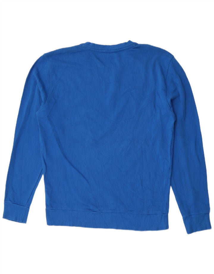 North Sails Herre Grafisk Sweatshirt Jumper Stor Blå Bomuld