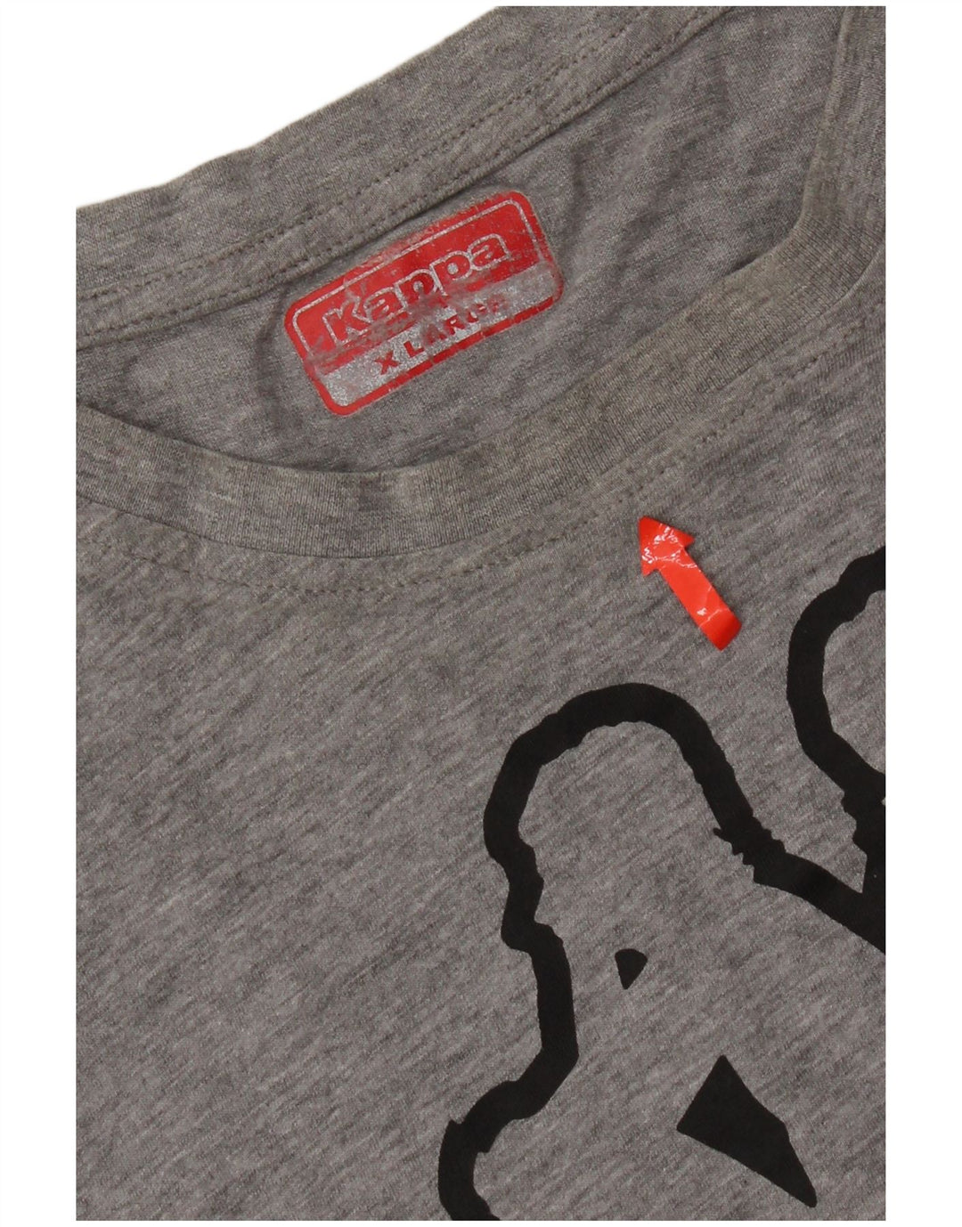 Kappa Herre Grafisk Vest Top XL Grå
