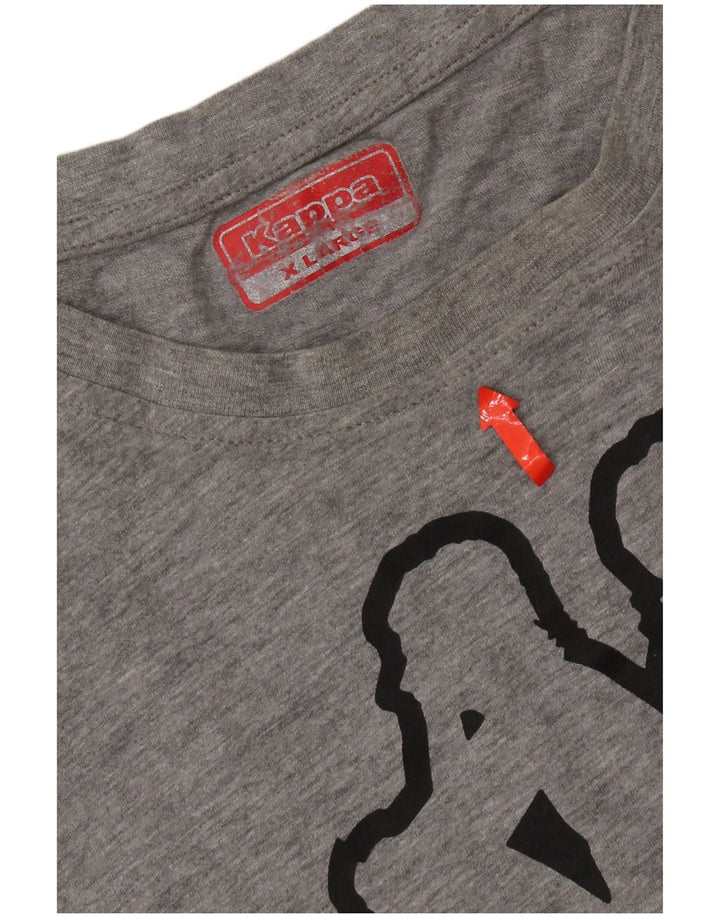 Kappa Herre Grafisk Vest Top XL Grå