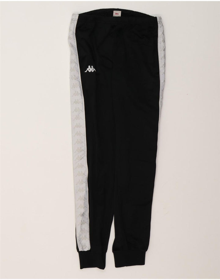 Kappa Herre grafisk træningsdragt Bukser Joggers Small Black Colourblock