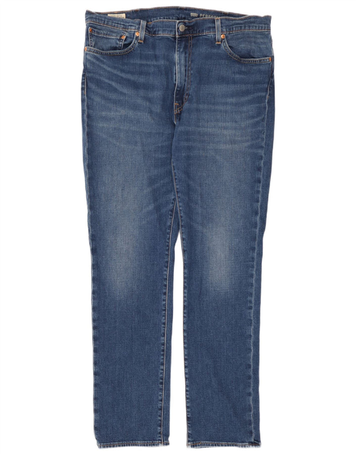 Levi's Herre 511 Slim Jeans W38 L32 Blå Bomuld