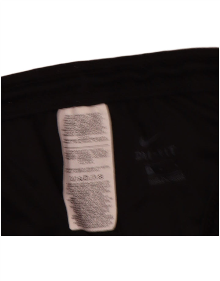 Nike Herre Dri Fit Sportshorts Medium Sort Colourblock Polyester