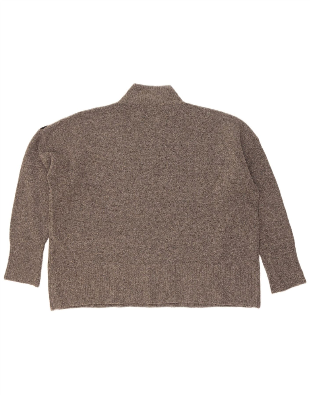 Marks & Spencer Dame Turtle Neck Jumper Sweater UK 18 XL Grå