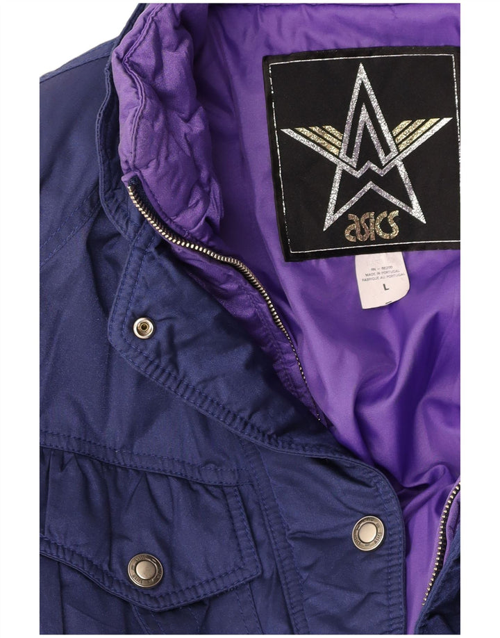 ASICS Dame Ski Jumpsuit UK 16 Large Navy Blue