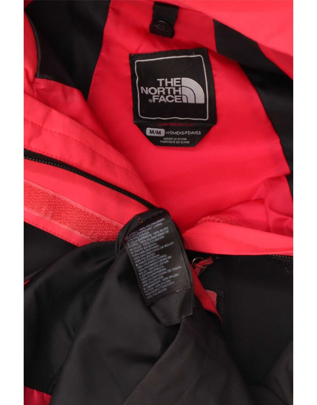 The North Face Kvinder Hyvent Regnjakke UK 14 Medium Grey Colourblock