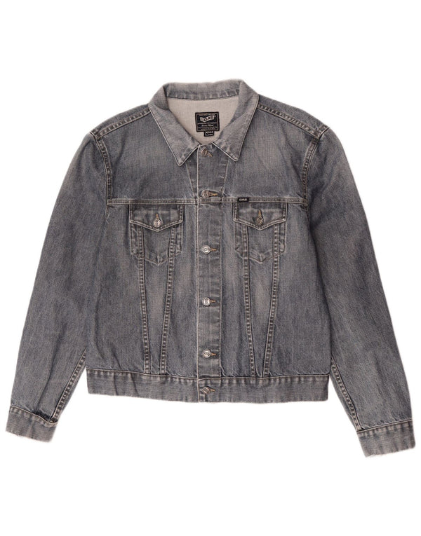 Gas Denimjakke til mænd UK 40 Large Blue Cotton