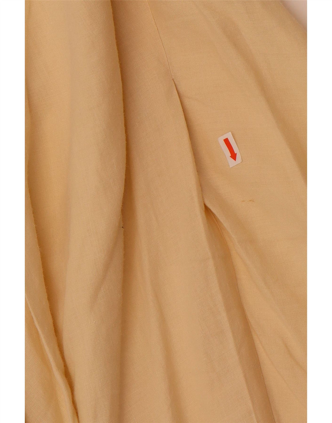 Benetton Dame A-Line nederdel W28 Medium Gul
