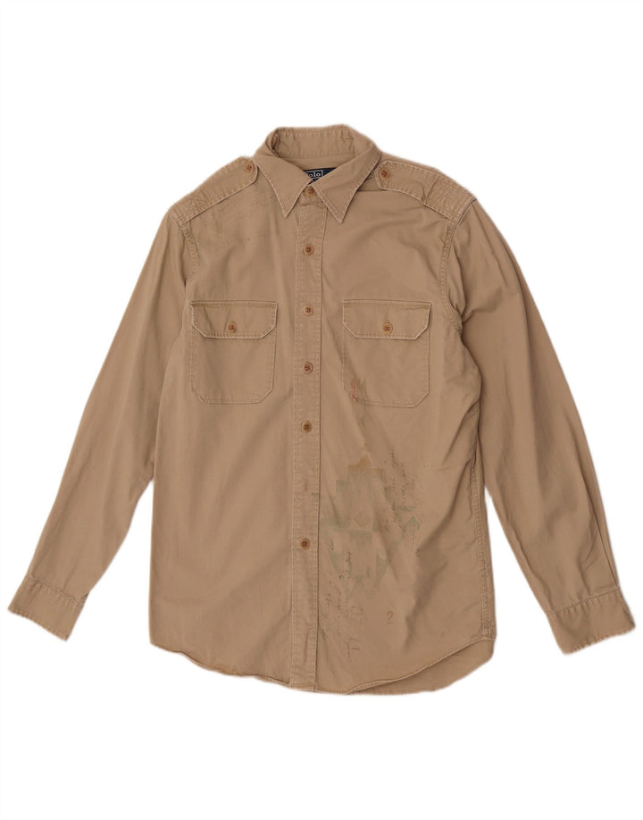 Polo Ralph Lauren Herreskjorte Medium Beige Bomuld