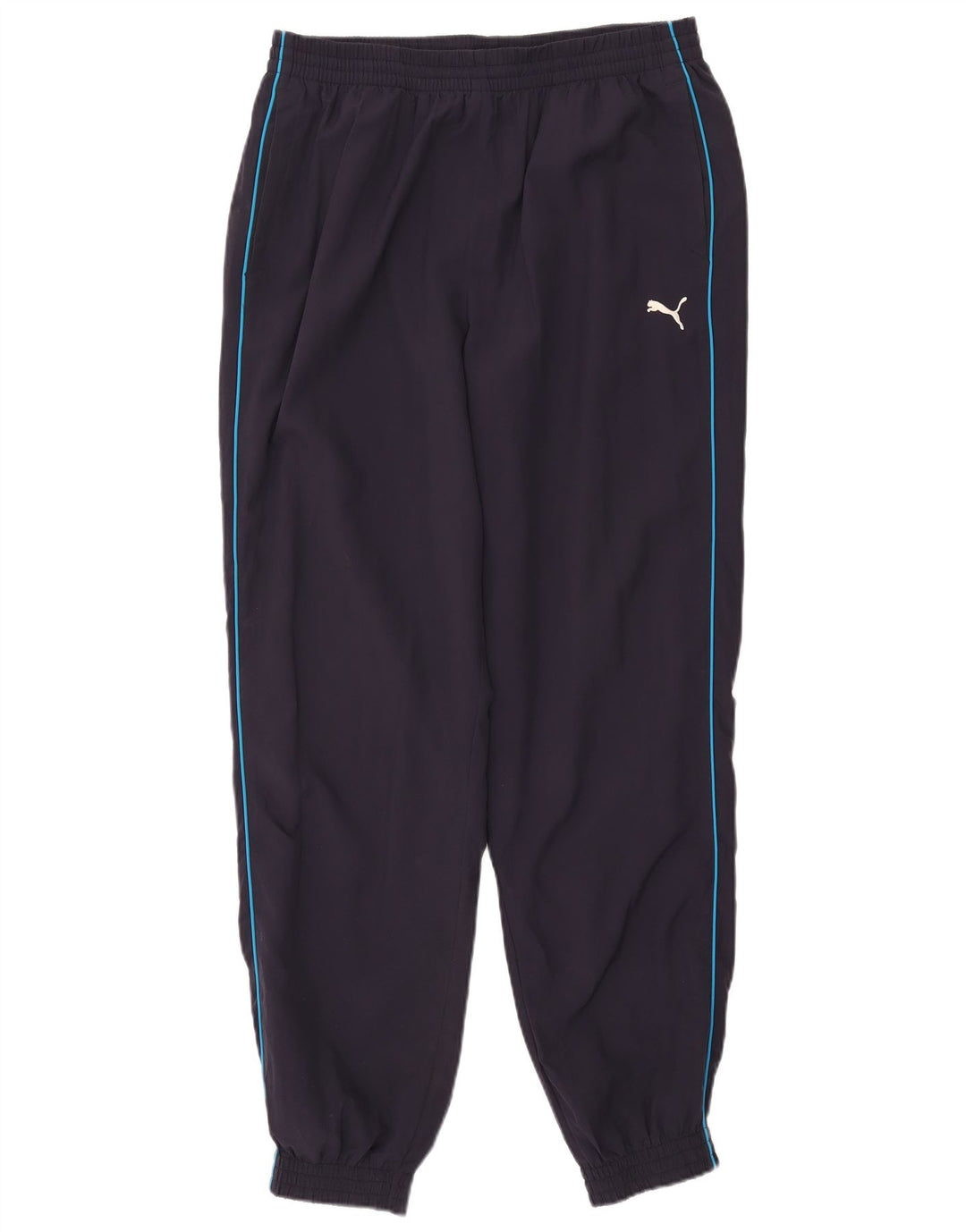PUMA Træningsdragt bukser til mænd Joggers Large Navy Blue Polyester