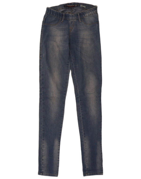 Zara Dame Trafaluc Legging Jeans EU 36 XS W26 L34 Blå