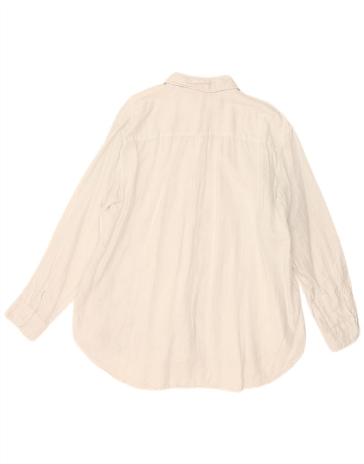 French Connection Oversized skjorte til kvinder UK 12 Medium White