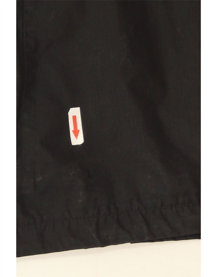 Adidas Regnjakke med hætte til mænd UK 38 Medium Sort Polyester