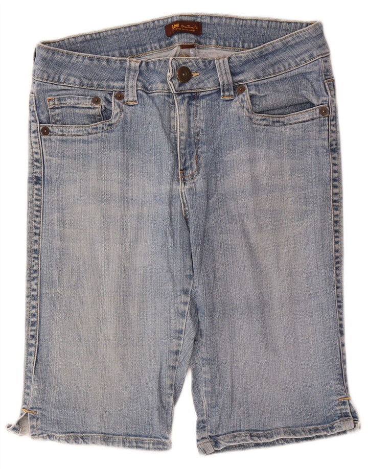 LEE Dame denim Shorts US 11/12 Large W32 Blue Cotton