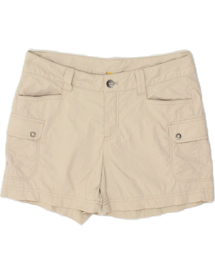 EDDIE BAUER Womens Cargo Shorts US 2 XS W30  Beige Nylon Vintage Eddie Bauer and Second-Hand Eddie Bauer from Messina Hembry 