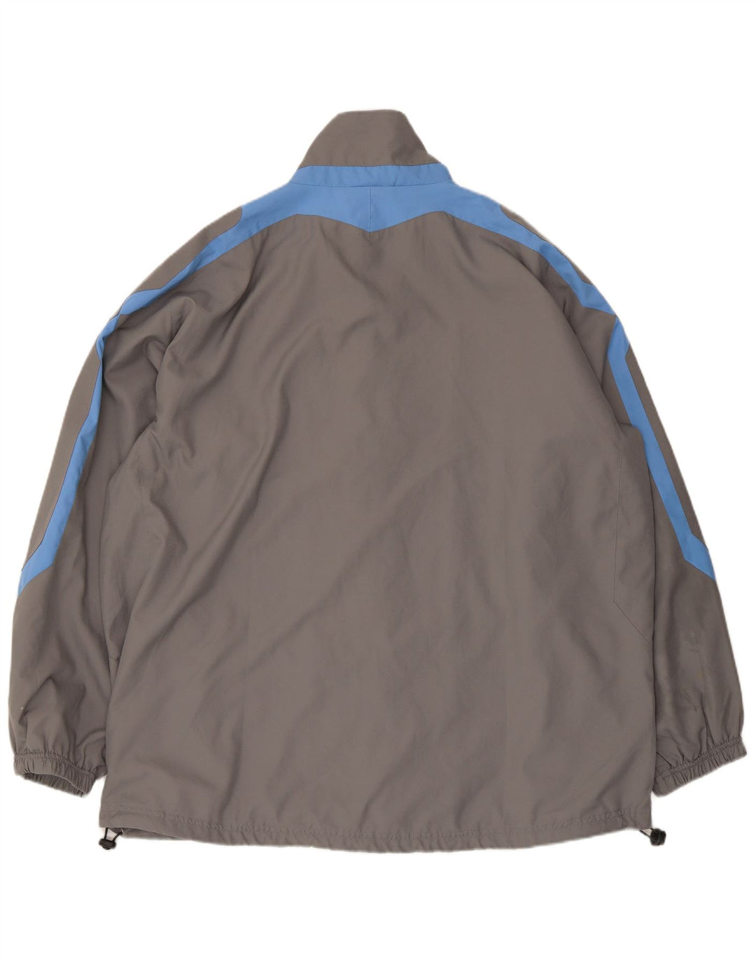 Umbro Regnjakke til mænd UK 42 XL Grå Colourblock Polyester
