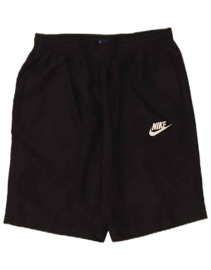 Nike Sportsshorts til mænd, store sorte polyester