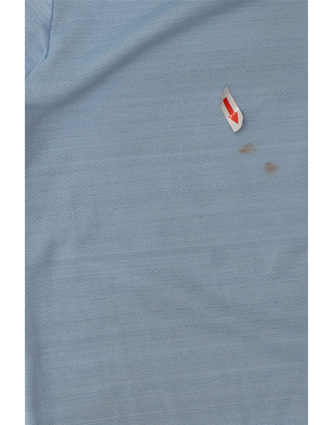 Nike Dri Fit T-shirt top mellemblå polyester til mænd