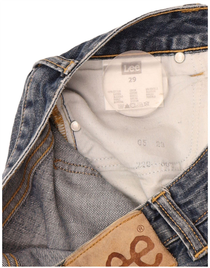 Lee Lige jeans til kvinder W29 L30 blå bomuld