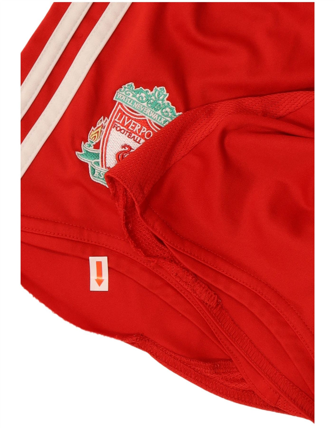 ADIDAS Boys Liverpool Graphic Sport Shorts 11-12 Years  Red Polyester