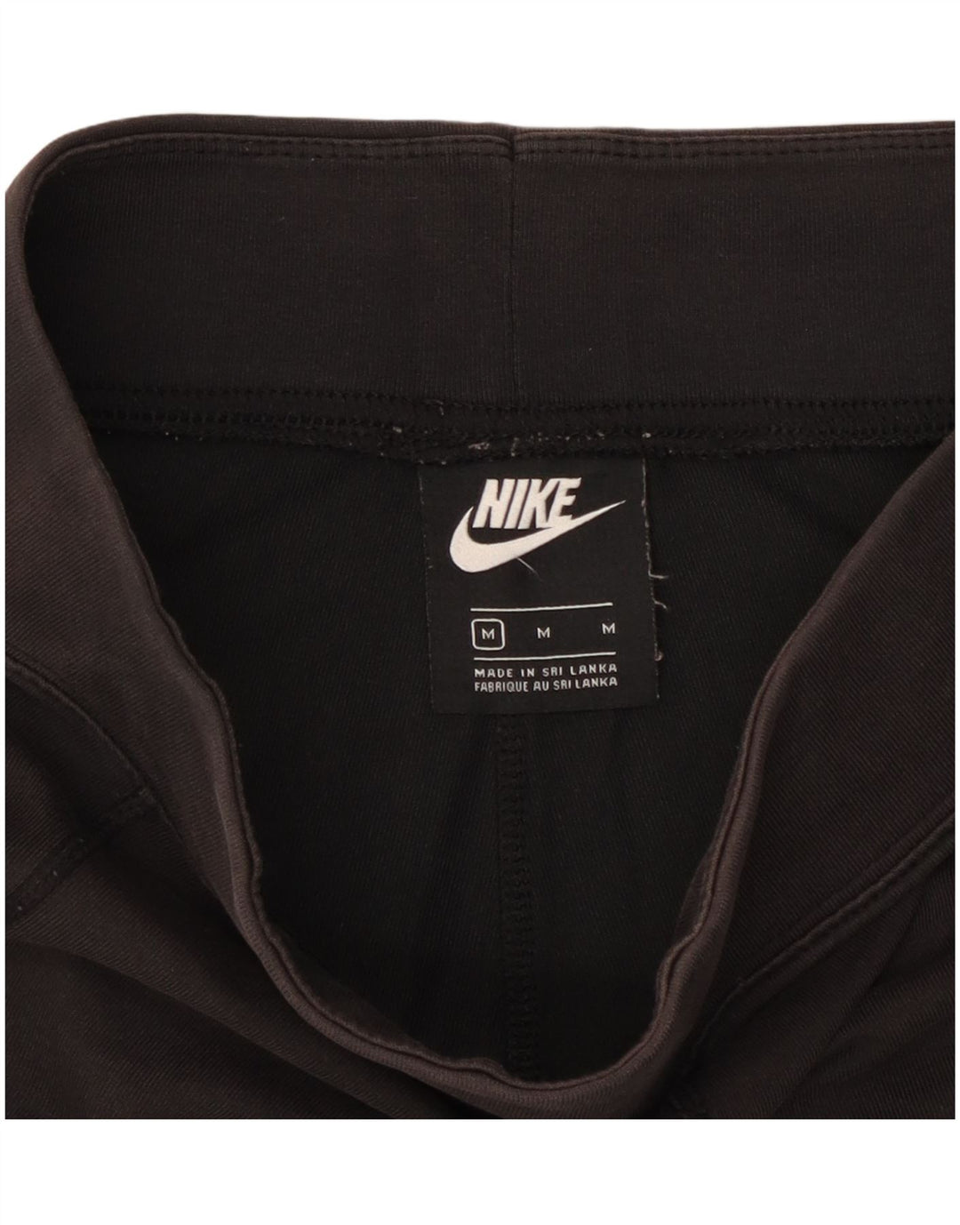 Nike Dame Grafiske Leggings UK 12 Medium Sort