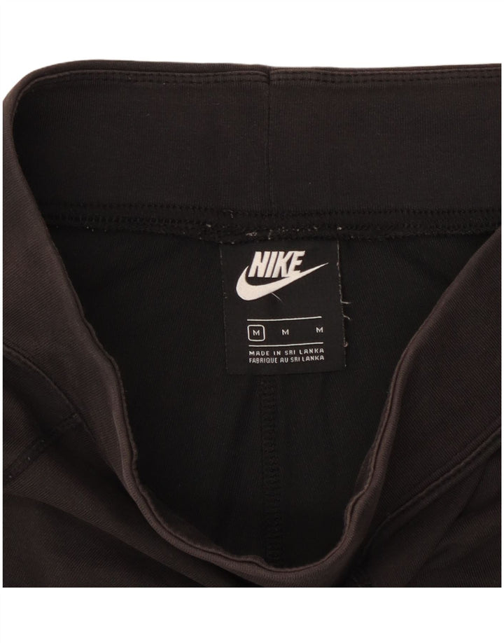 Nike Dame Grafiske Leggings UK 12 Medium Sort