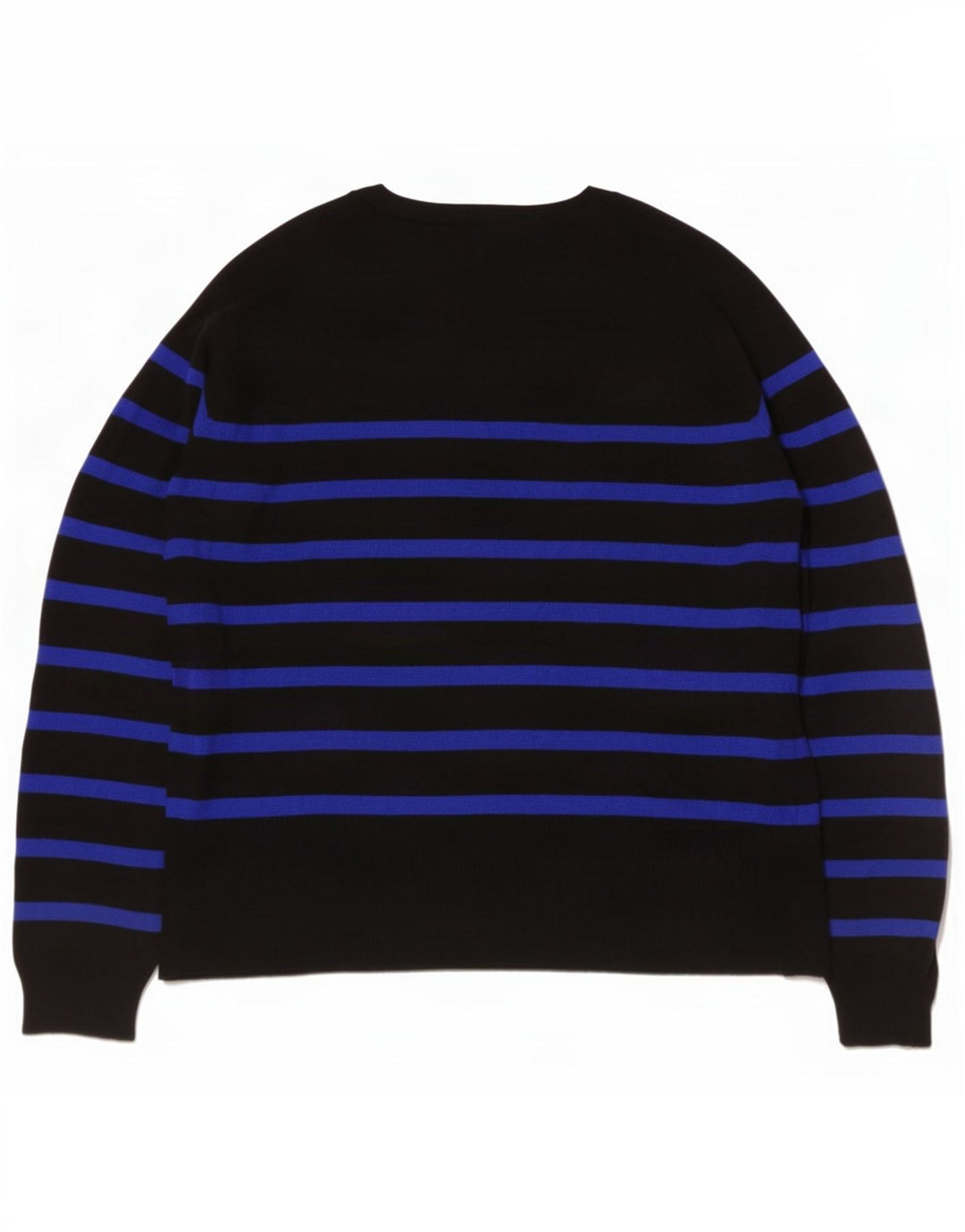 Zara Dame Jumper Sweater UK 10 Lille Sort Stribet