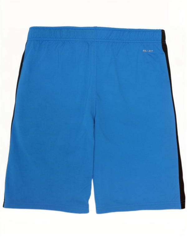 Nike Boys Dri Fit Sportshorts 10-11 år Medium Blue Colourblock