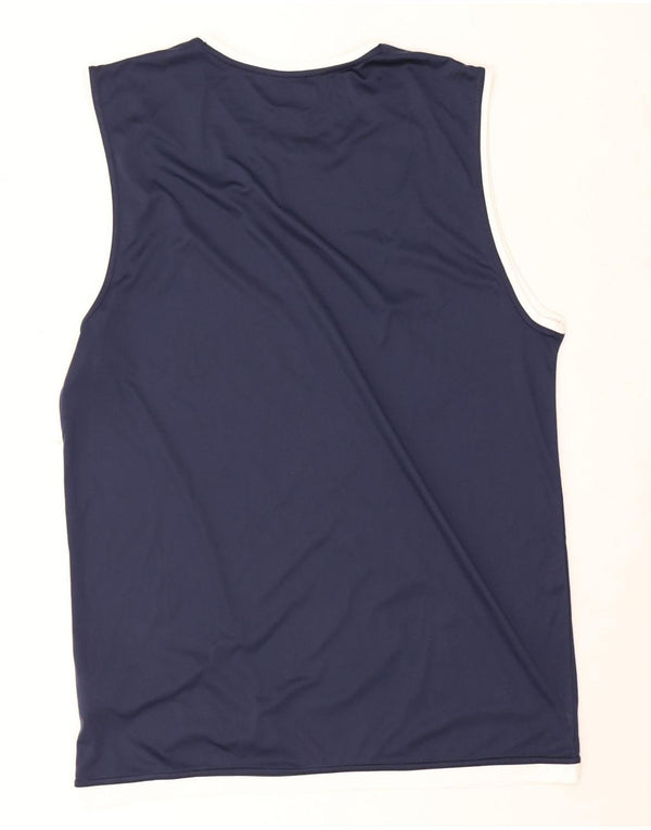 Kappa Herrevest Top 3XL Navy Blue Polyester