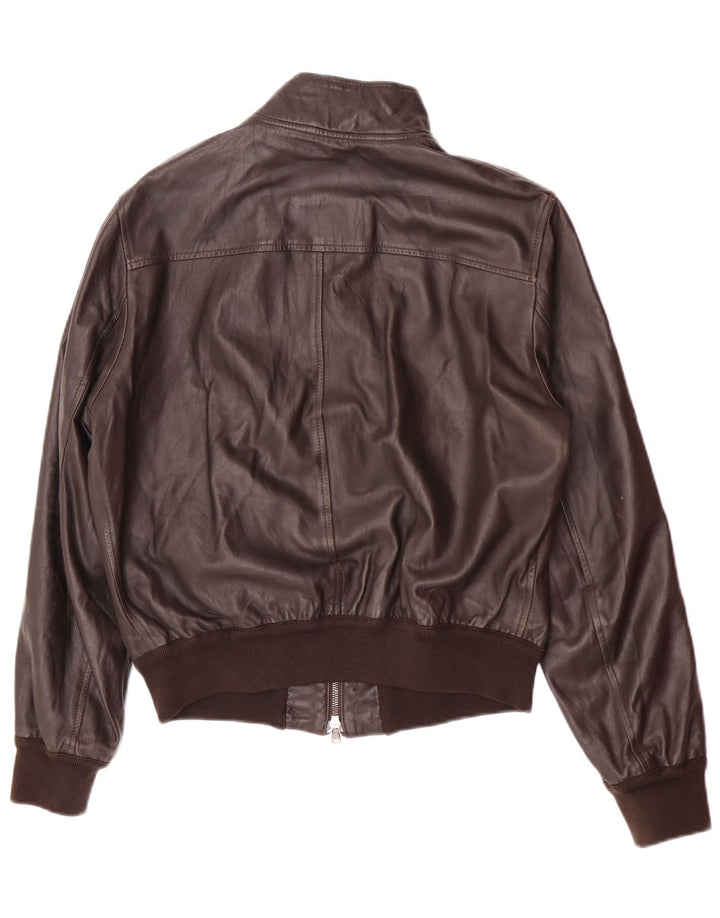 Vintage herre læderjakke UK 38 Medium Brown