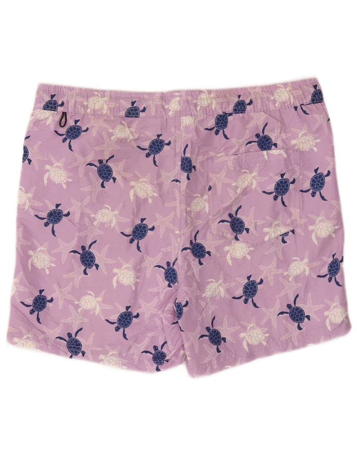 Jack & Jones grafiske badeshorts til mænd Små lilla polyester