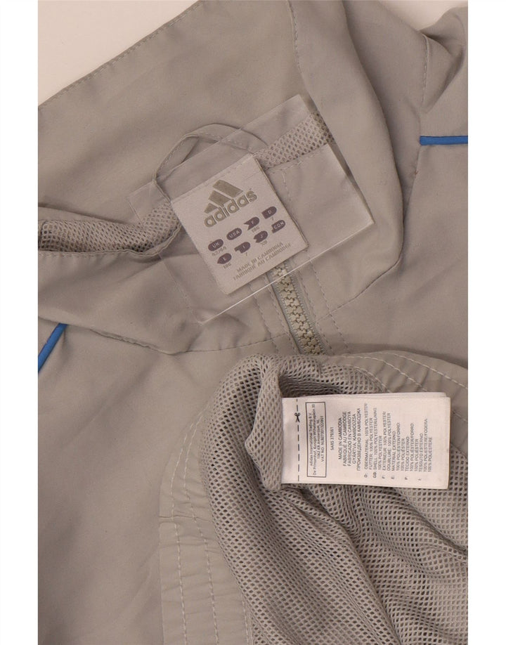 Adidas Træningsdragt til mænd Topjakke UK 42/44 Stor Grå Polyester