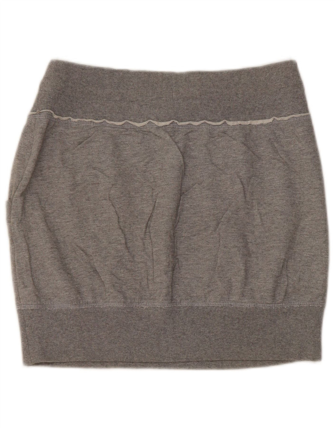 Benetton Dame Mini-nederdel W30 Medium Grey