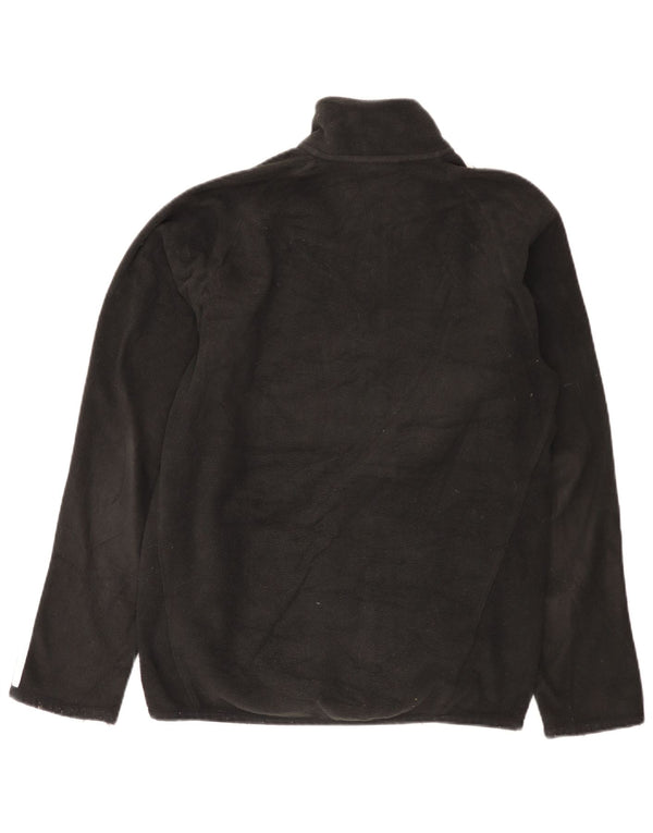 Adidas Fleecejakke til mænd UK 36 Lille sort polyester