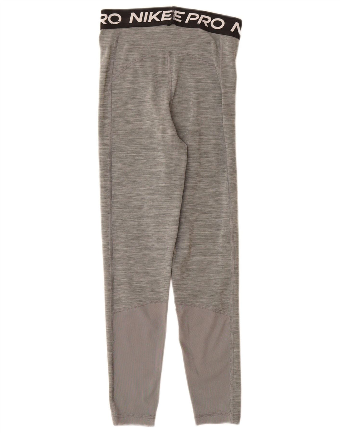 Nike Dame Dri Fit Grafiske Leggings UK 6 XS Grå Polyester