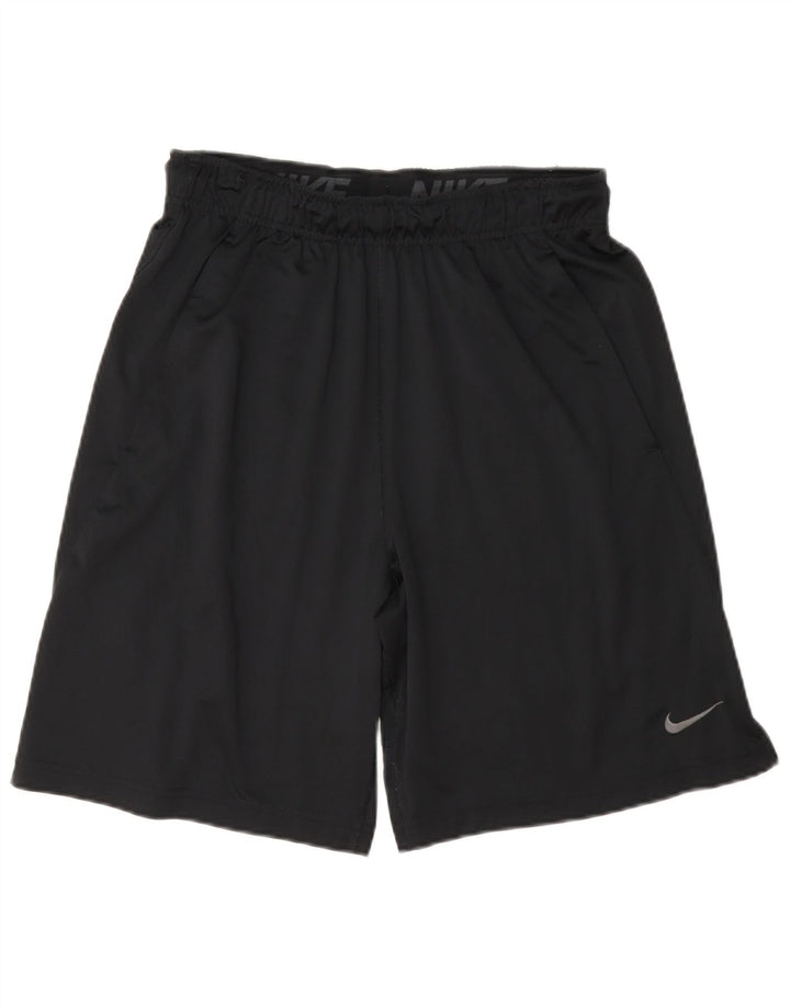 Nike Herre Dri Fit Sportshorts Små sorte polyester