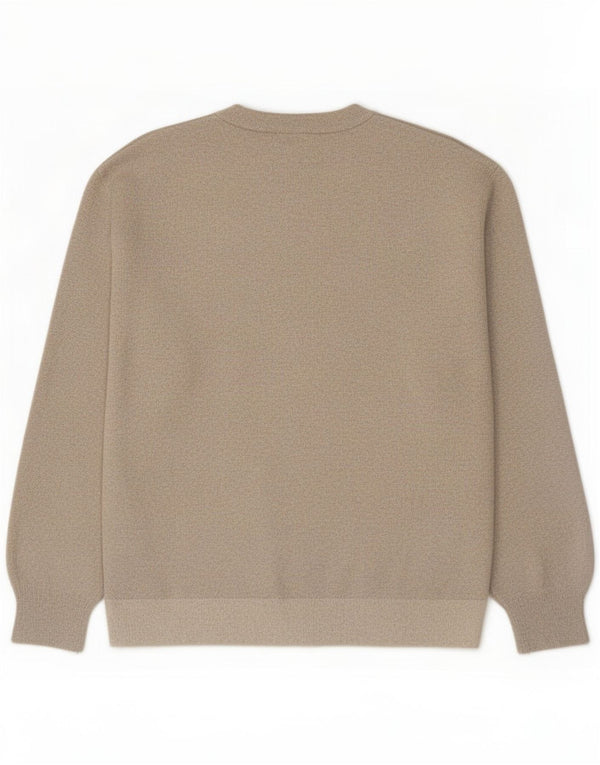 Zara piger grafisk bådhals sweater 13-14 år grå flækket