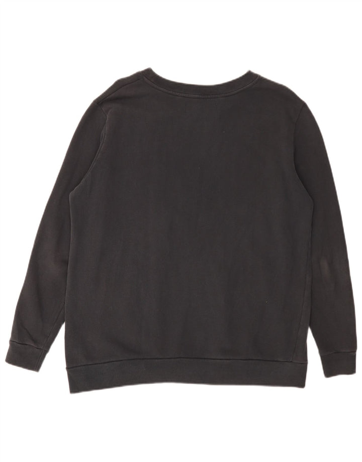 CALVIN KLEIN JEANS Grafisk sweatshirt til mænd, lille sort