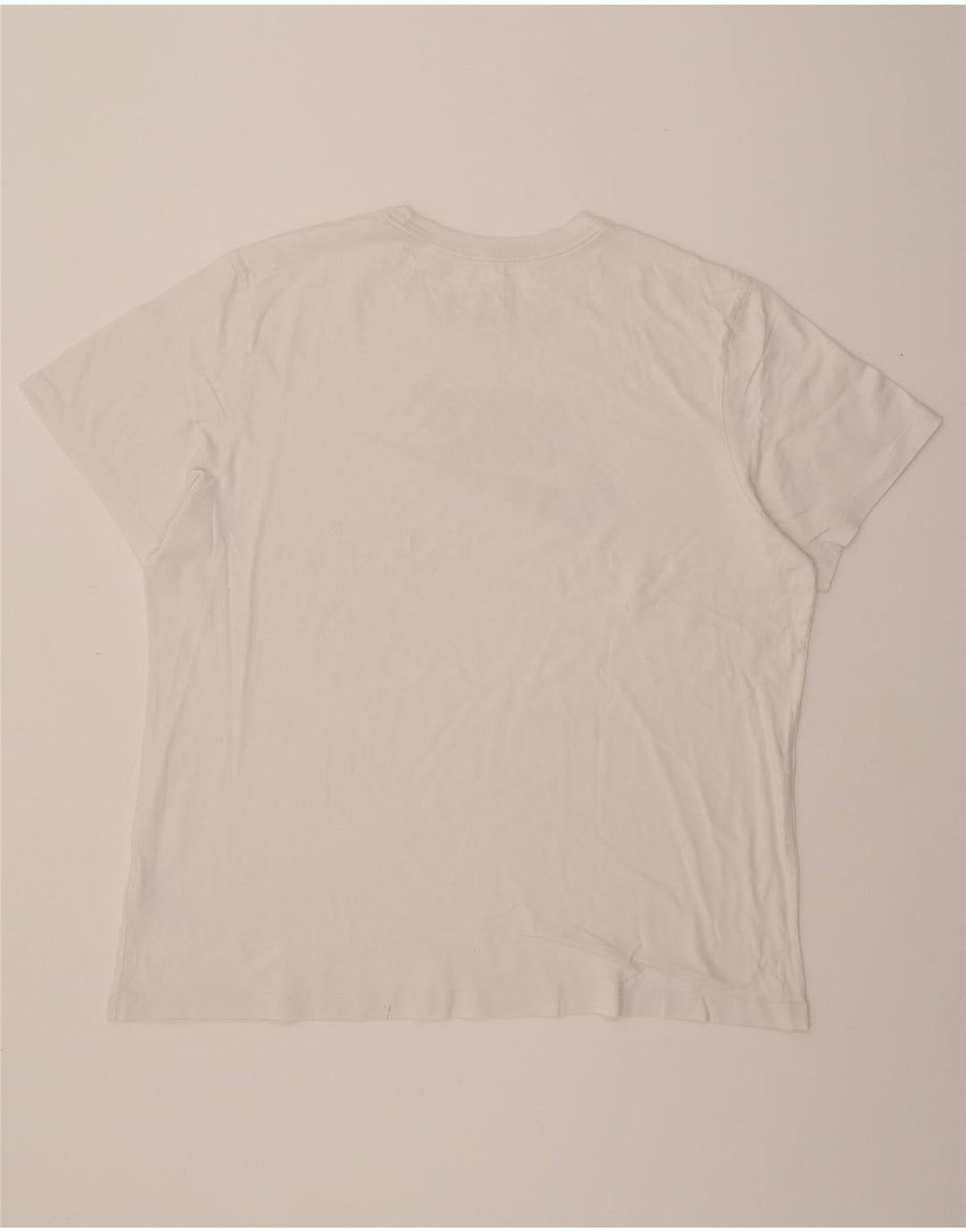 NIKE Mens Graphic T-Shirt Top XL White Cotton Vintage Nike and Second-Hand Nike from Messina Hembry 
