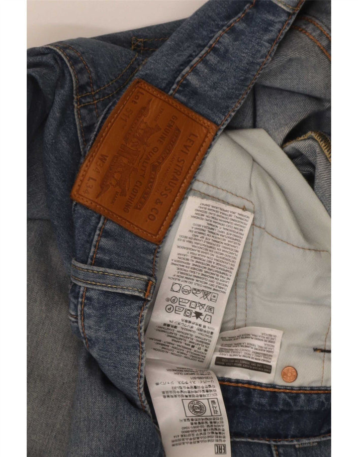 Levi's Herre 511 Slim Jeans W34 L34 Blå Bomuld